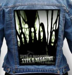 TYPE O NEGATIVE 12 - Photo Quality Printed Back Patch
