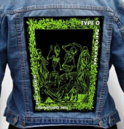 TYPE O NEGATIVE 6 - Photo Quality Printed Back Patch