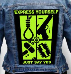 TYPE O NEGATIVE 8 - Photo Quality Printed Back Patch