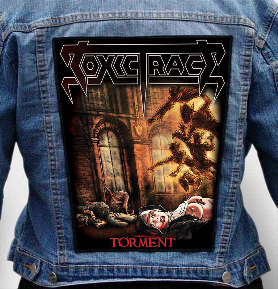 Toxic Racer 1 - Photo Quality Printed Back Patch