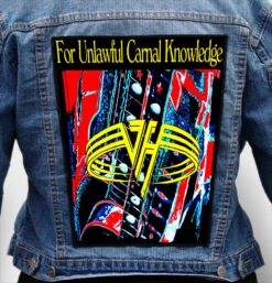 VAN HALEN 2 - Photo Quality Printed Back Patch