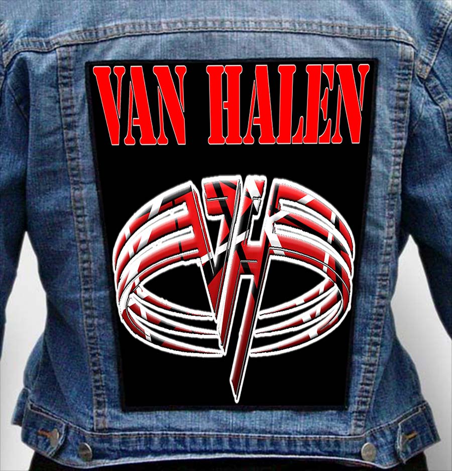 VAN HALEN 4 - Photo Quality Printed Back Patch