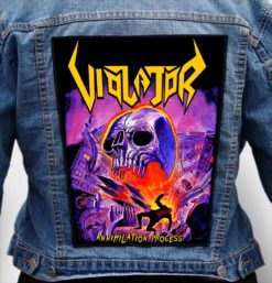 VIOLATOR 1 - Photo Quality Printed Back Patch