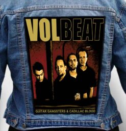 VOLBEAT 3 - Photo Quality Printed Back Patch