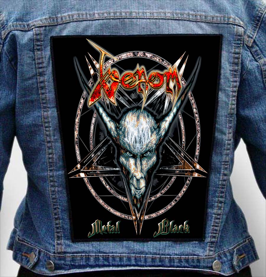 Venom 5 - Photo Quality Printed Back Patch
