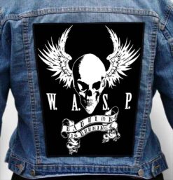 WASP 5 - Photo Quality Printed Back Patch