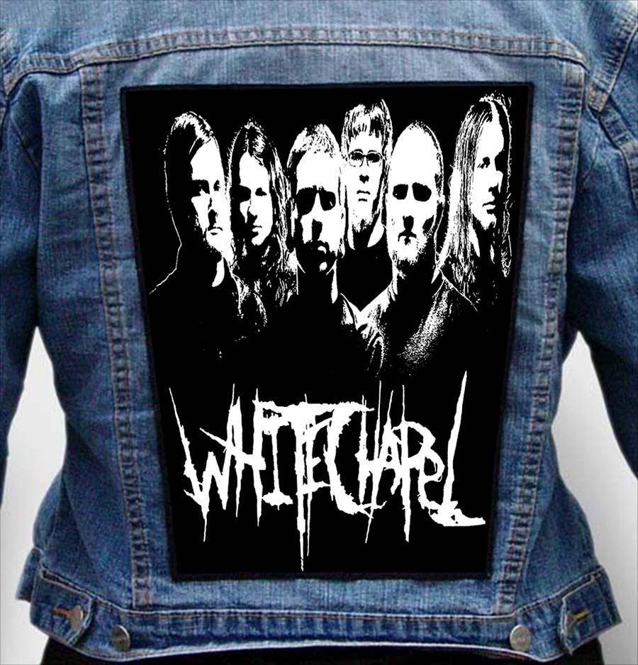 WHITECHAPEL 3 - Photo Quality Printed Back Patch