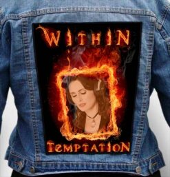 WITHIN TEMPTATION 2 - Photo Quality Printed Back Patch