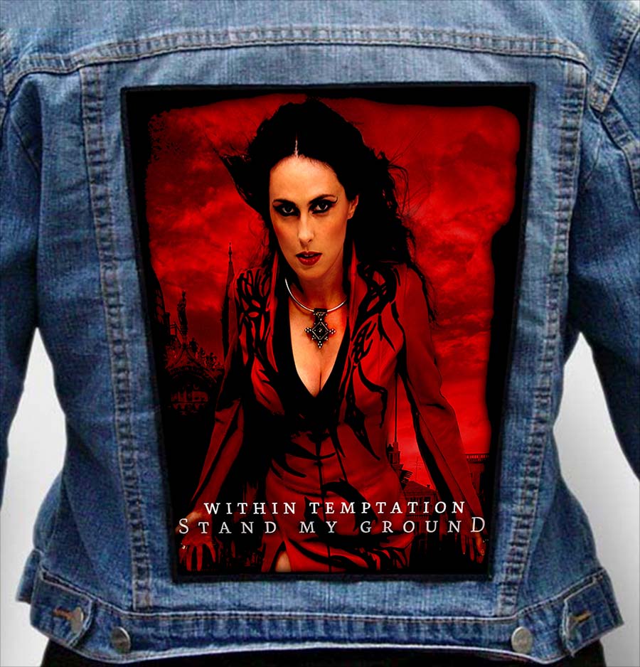 WITHIN TEMPTATION 3 - Photo Quality Printed Back Patch