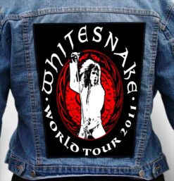Whitesnake 9 - Photo Quality Printed Back Patch