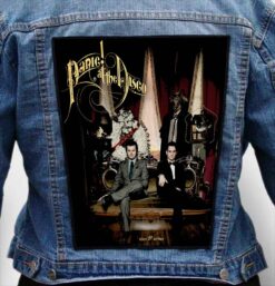 panic at the disco 1 - Photo Quality Printed Back Patch