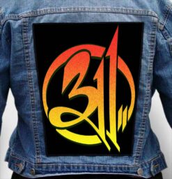 311 1 - Photo Quality Printed Back Patch