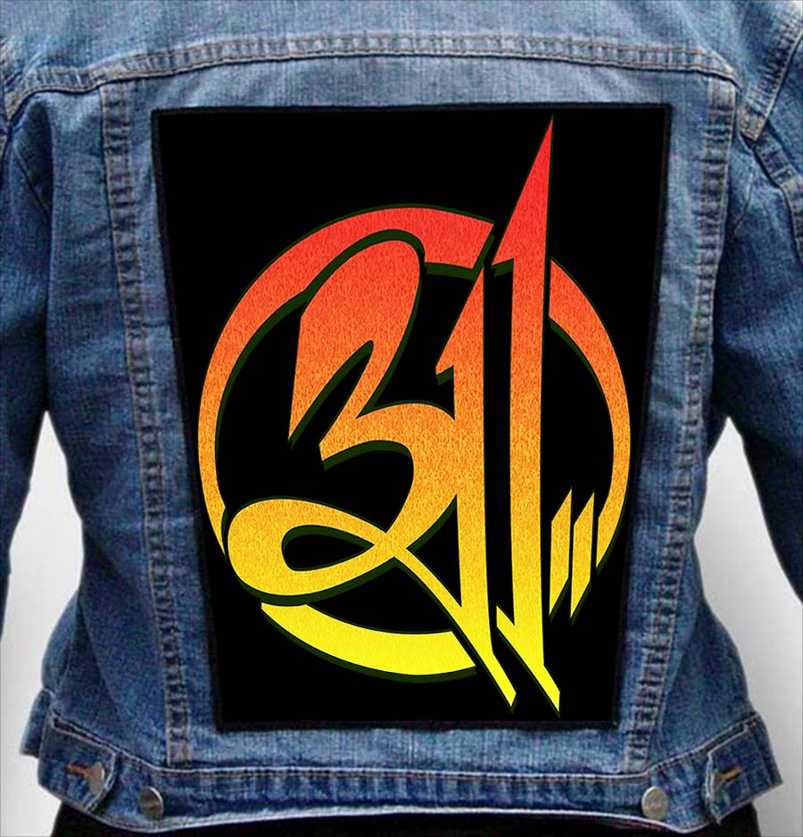 311 1 - Photo Quality Printed Back Patch