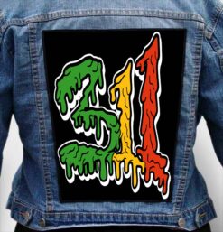 311 2 - Photo Quality Printed Back Patch