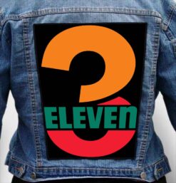 311 3 - Photo Quality Printed Back Patch