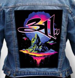 311 4 - Photo Quality Printed Back Patch