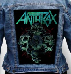ANTHRAX 1 - Photo Quality Printed Back Patch