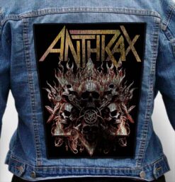 ANTHRAX 2 - Photo Quality Printed Back Patch