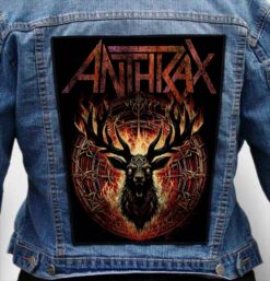 ANTHRAX 4 - Photo Quality Printed Back Patch