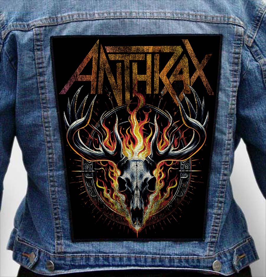 ANTHRAX 5 - Photo Quality Printed Back Patch