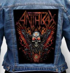 ANTHRAX 6 - Photo Quality Printed Back Patch