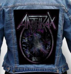 ANTHRAX 7 - Photo Quality Printed Back Patch