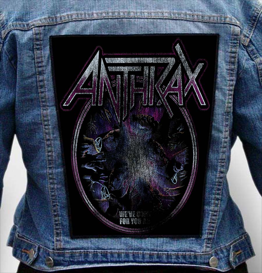 ANTHRAX 7 - Photo Quality Printed Back Patch