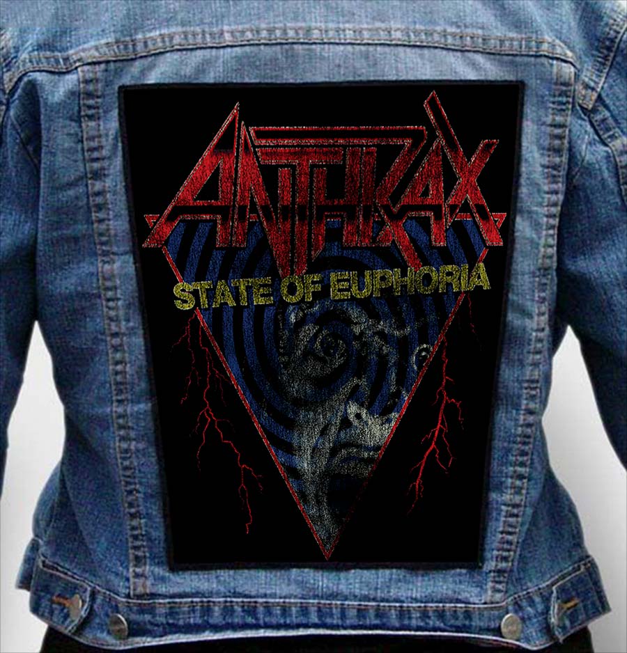 ANTHRAX 8 - Photo Quality Printed Back Patch