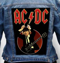Ac Dc 147 - Photo Quality Printed Back Patch