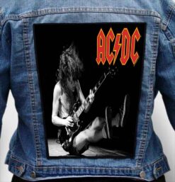 Ac Dc 184 - Photo Quality Printed Back Patch