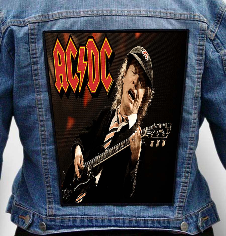 Ac Dc 186 - Photo Quality Printed Back Patch