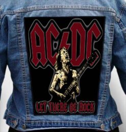 Ac Dc 189 - Photo Quality Printed Back Patch