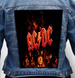 Ac Dc 191 - Photo Quality Printed Back Patch