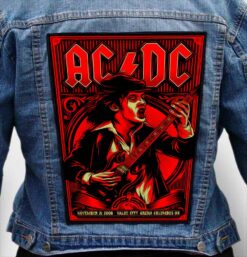 Ac Dc 243 - Photo Quality Printed Back Patch