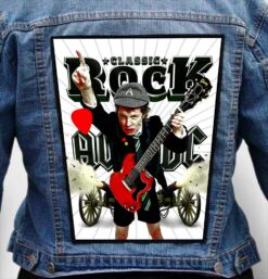Ac Dc 244 - Photo Quality Printed Back Patch