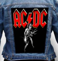Ac Dc 245 - Photo Quality Printed Back Patch