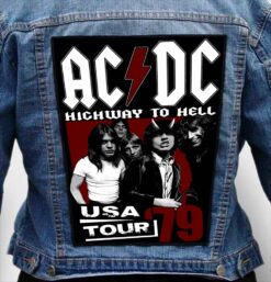 Ac Dc 260 - Photo Quality Printed Back Patch