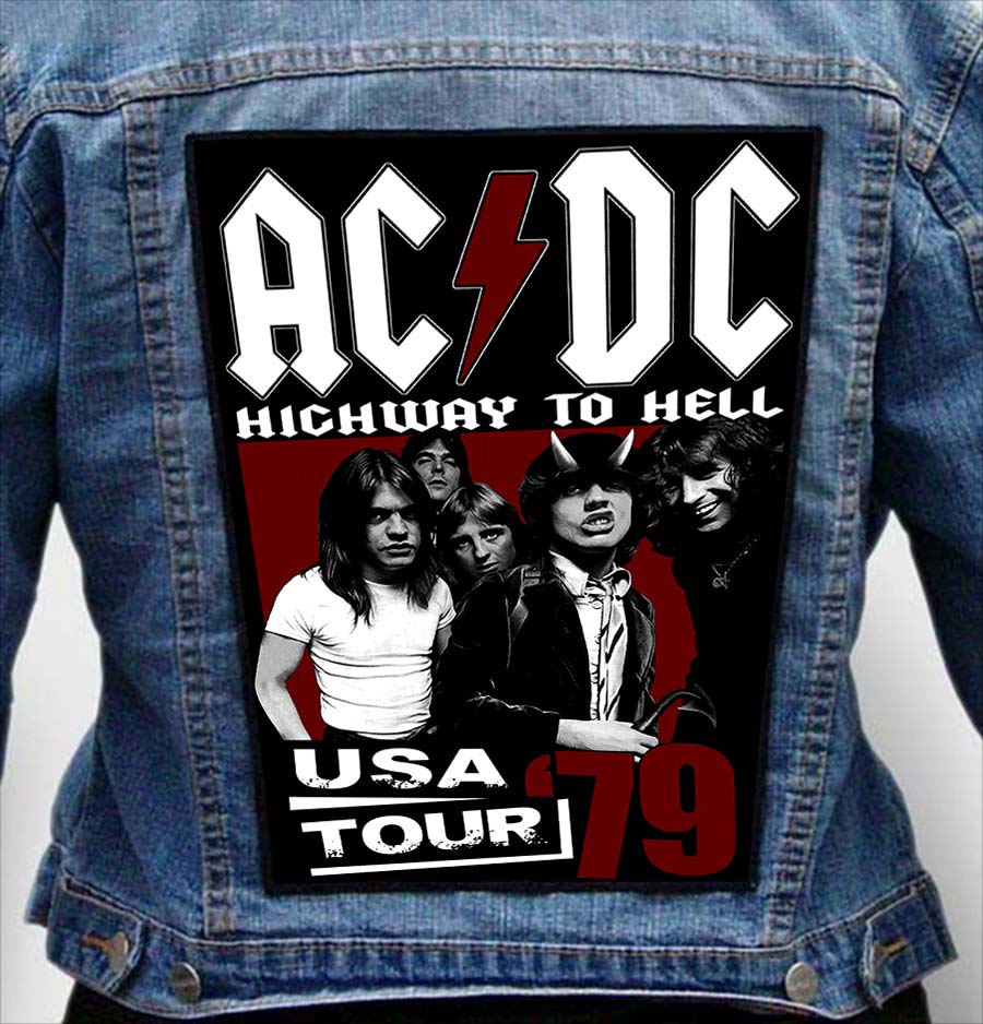 Ac Dc 260 - Photo Quality Printed Back Patch