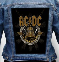 Ac Dc 51 - Photo Quality Printed Back Patch