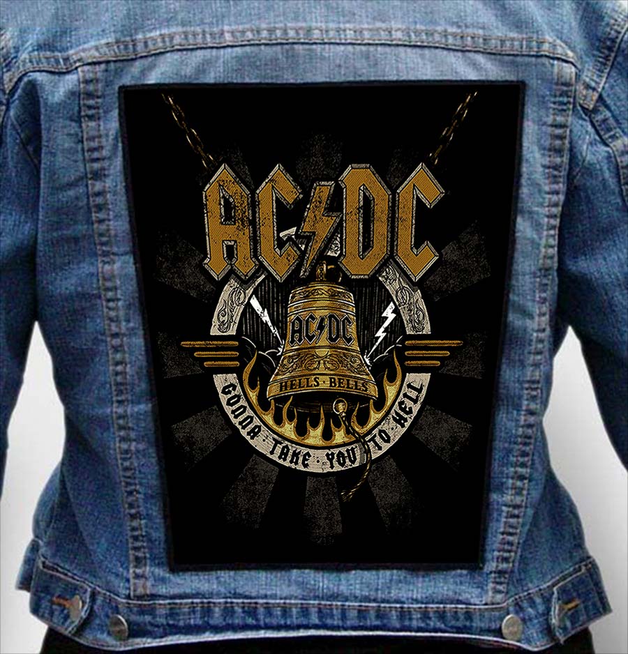 Ac Dc 51 - Photo Quality Printed Back Patch