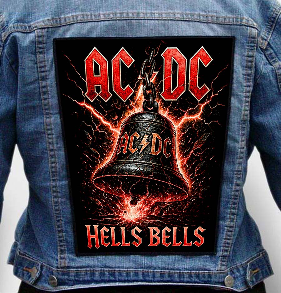Ac Dc 60 - Photo Quality Printed Back Patch