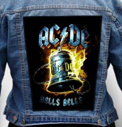 Ac Dc 74 - Photo Quality Printed Back Patch