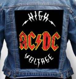 Acdc 1 - Photo Quality Printed Back Patch