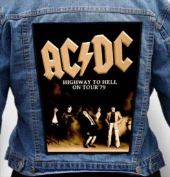 Acdc 10 - Photo Quality Printed Back Patch