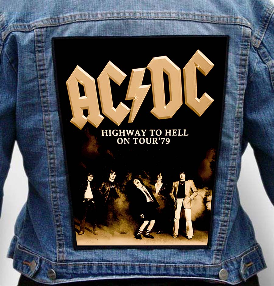 Acdc 10 - Photo Quality Printed Back Patch