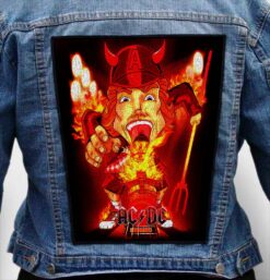Acdc 12 - Photo Quality Printed Back Patch