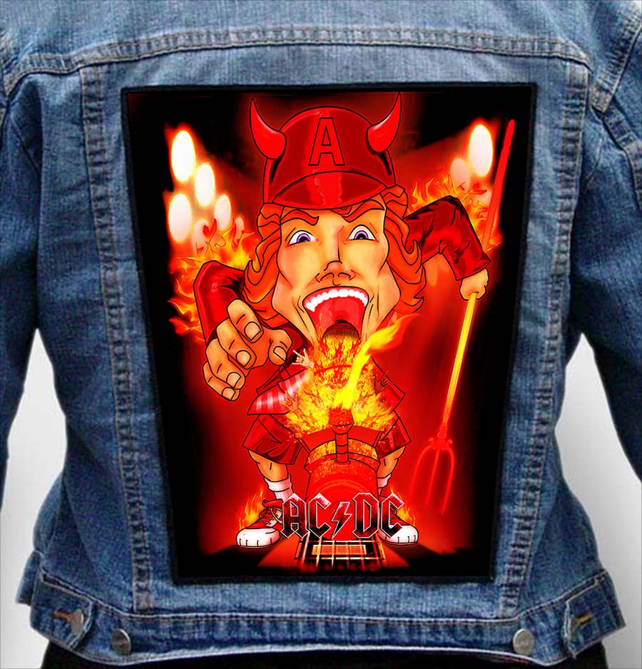 Acdc 13 - Photo Quality Printed Back Patch