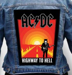 Acdc 16 - Photo Quality Printed Back Patch