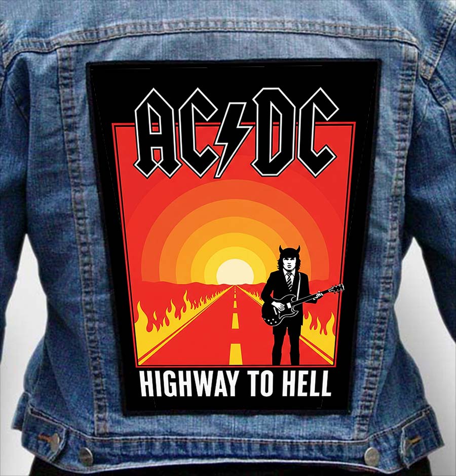 Acdc 16 - Photo Quality Printed Back Patch