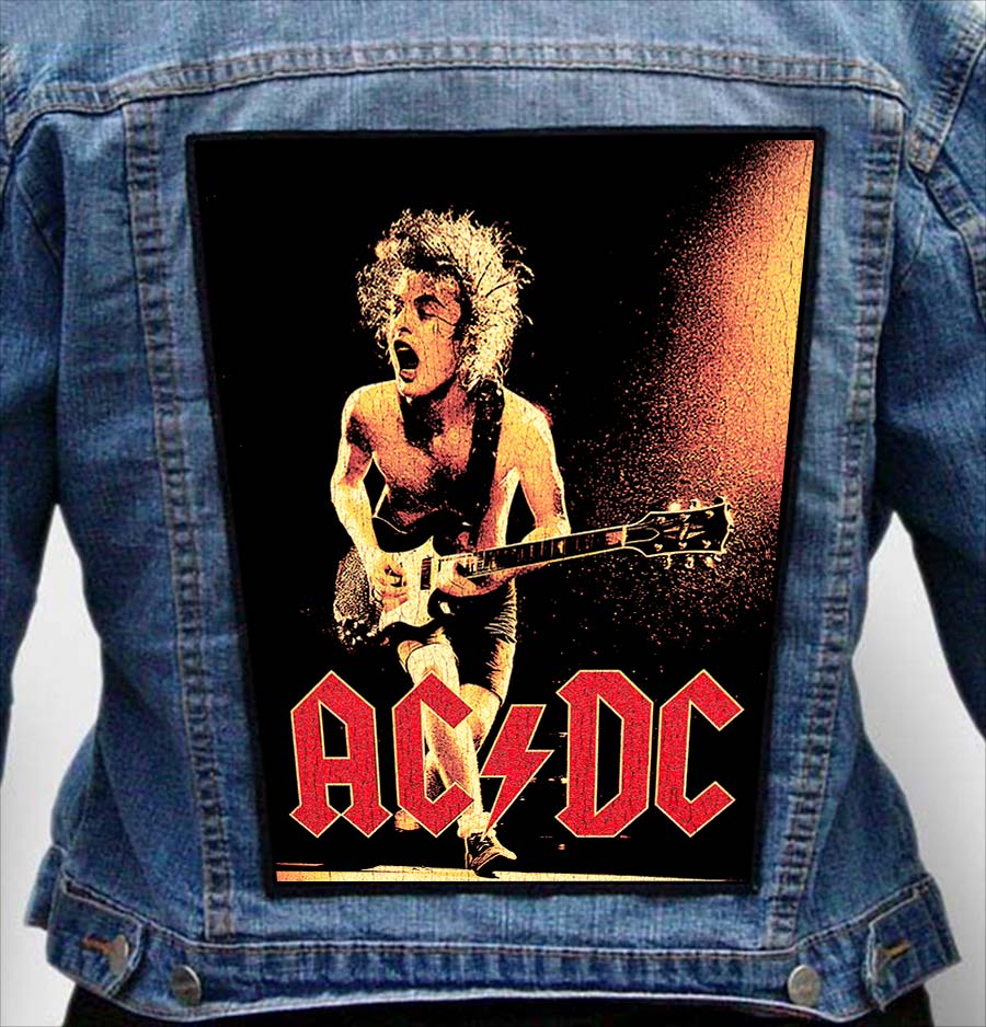 Acdc 2 - Photo Quality Printed Back Patch